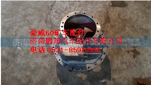 TZ56077000393,重汽豪威60矿大江迈克桥主减速器壳,济南鹏翔汽车配件有限公司
