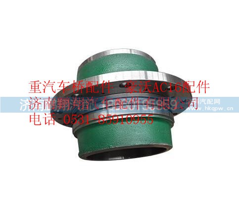 WG9231340309,重汽豪沃AC16后轮毂总成,济南鹏翔汽车配件有限公司