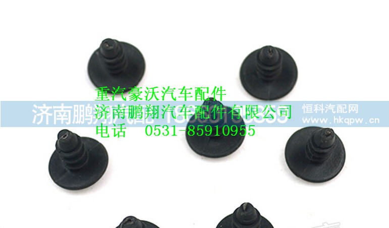WG1642110022A,重汽豪沃立柱固定用塑料鉚釘,濟南鵬翔汽車配件有限公司