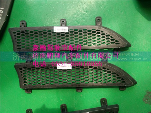 WG1651110067-1,豪瀚前脸上格栅,济南鹏翔汽车配件有限公司