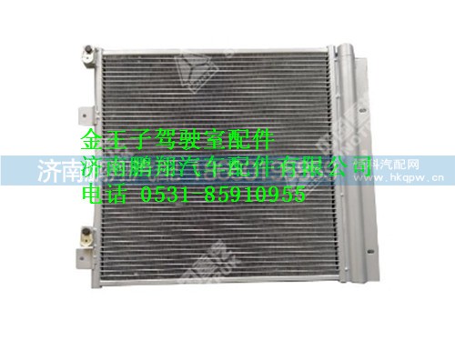 wg1608821040-0,冷凝器总成金王子,济南鹏翔汽车配件有限公司