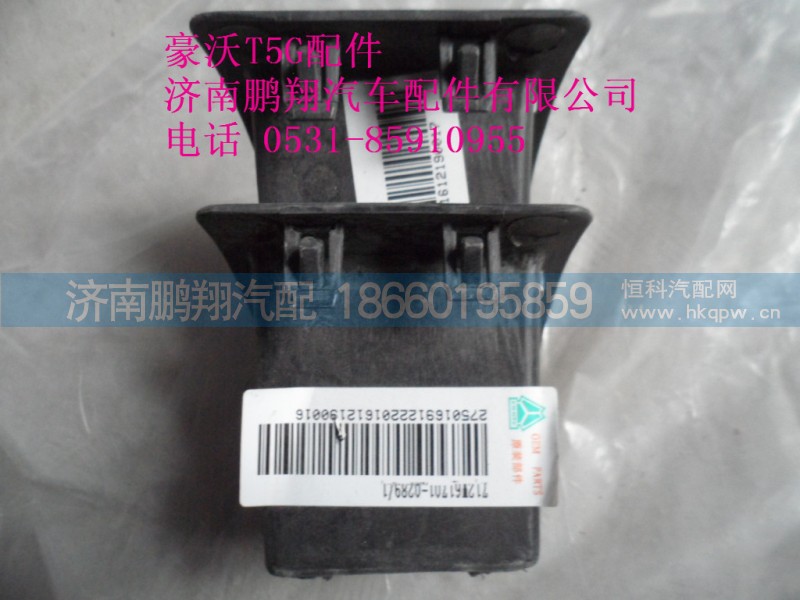 712W61701-0289-1.,豪沃T5G裝飾蓋.,濟南鵬翔汽車配件有限公司