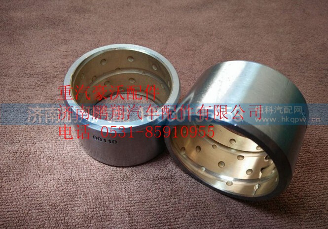 重汽HOWO豪沃09款轉向節(jié)襯套WG9100411035,重汽HOWO豪沃09款轉向節(jié)襯套WG9100411035,濟南鵬翔汽車配件有限公司