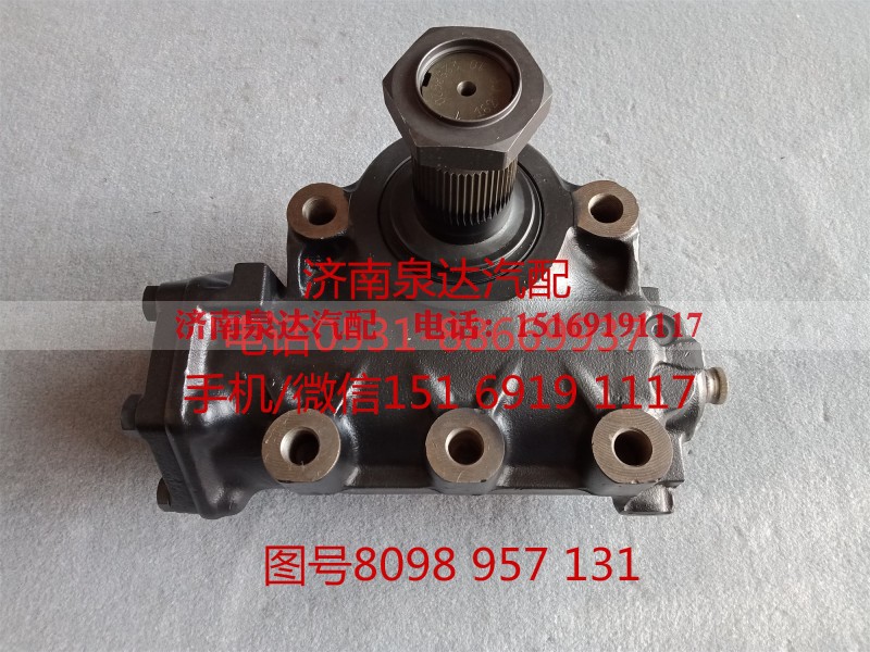 8098957131,方向机总成,济南泉达汽配有限公司