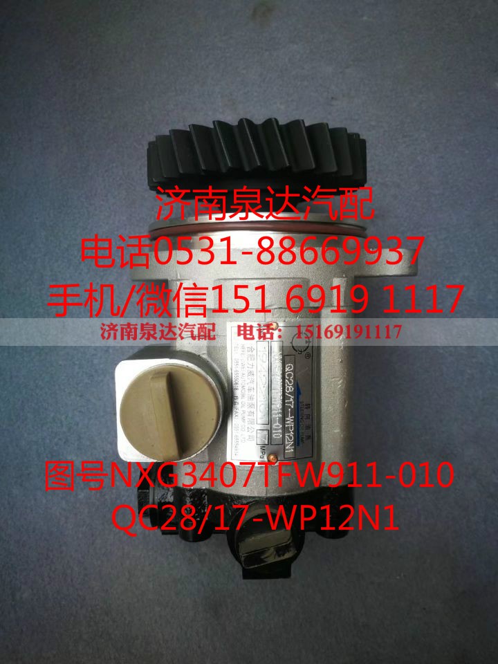 NXG3407TFW911-010,转向助力泵,济南泉达汽配有限公司