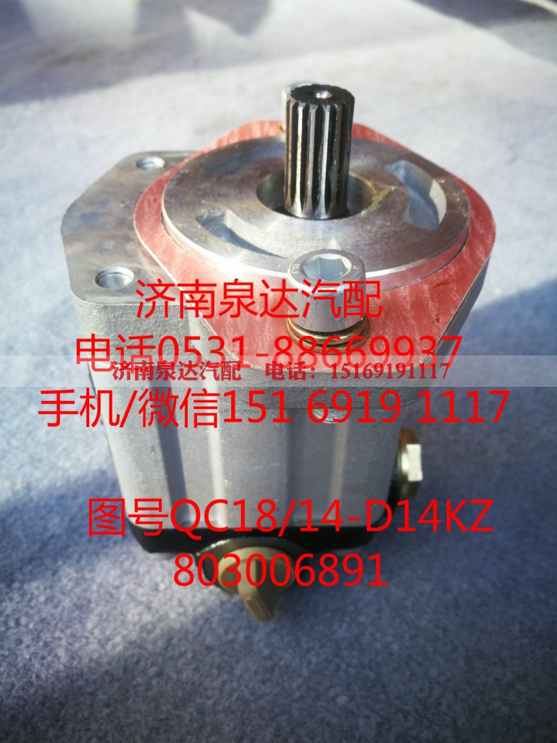 QC18/14-D14XZ,转向助力泵,济南泉达汽配有限公司