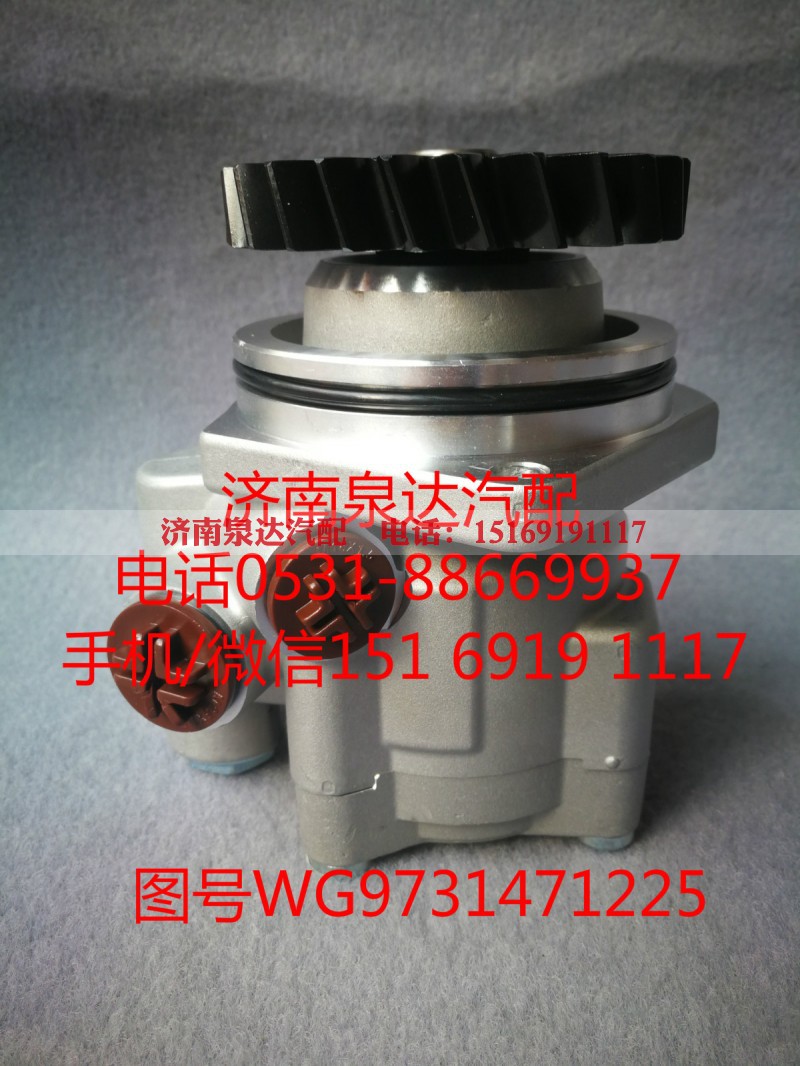 WG9731471225,轉(zhuǎn)向助力泵,濟(jì)南泉達(dá)汽配有限公司