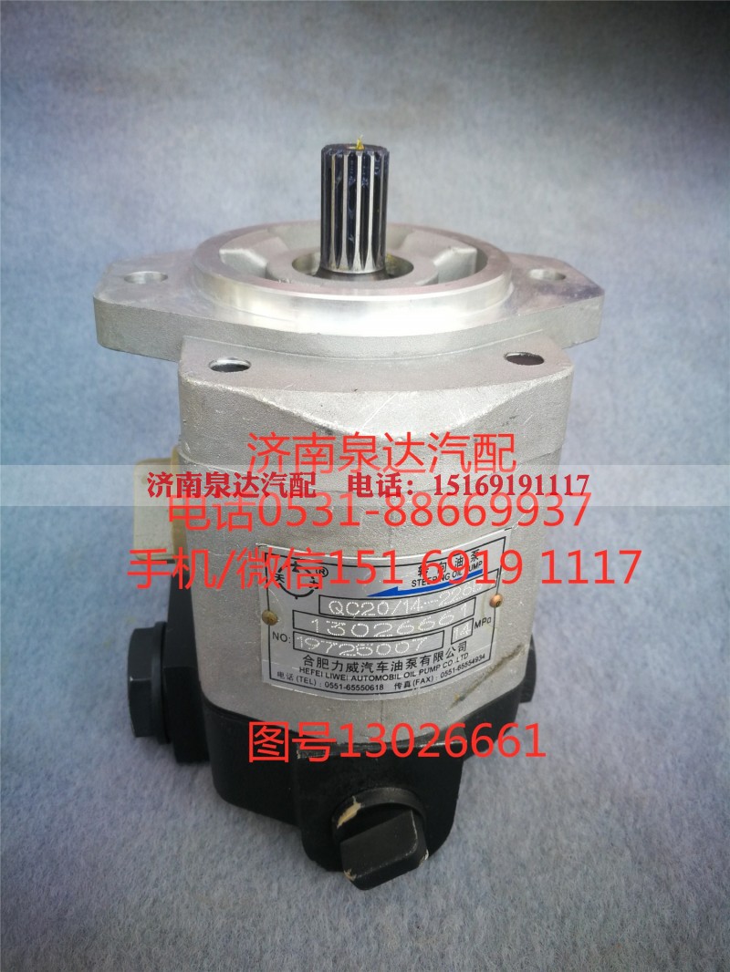 QC20/14-226B,转向助力泵,济南泉达汽配有限公司