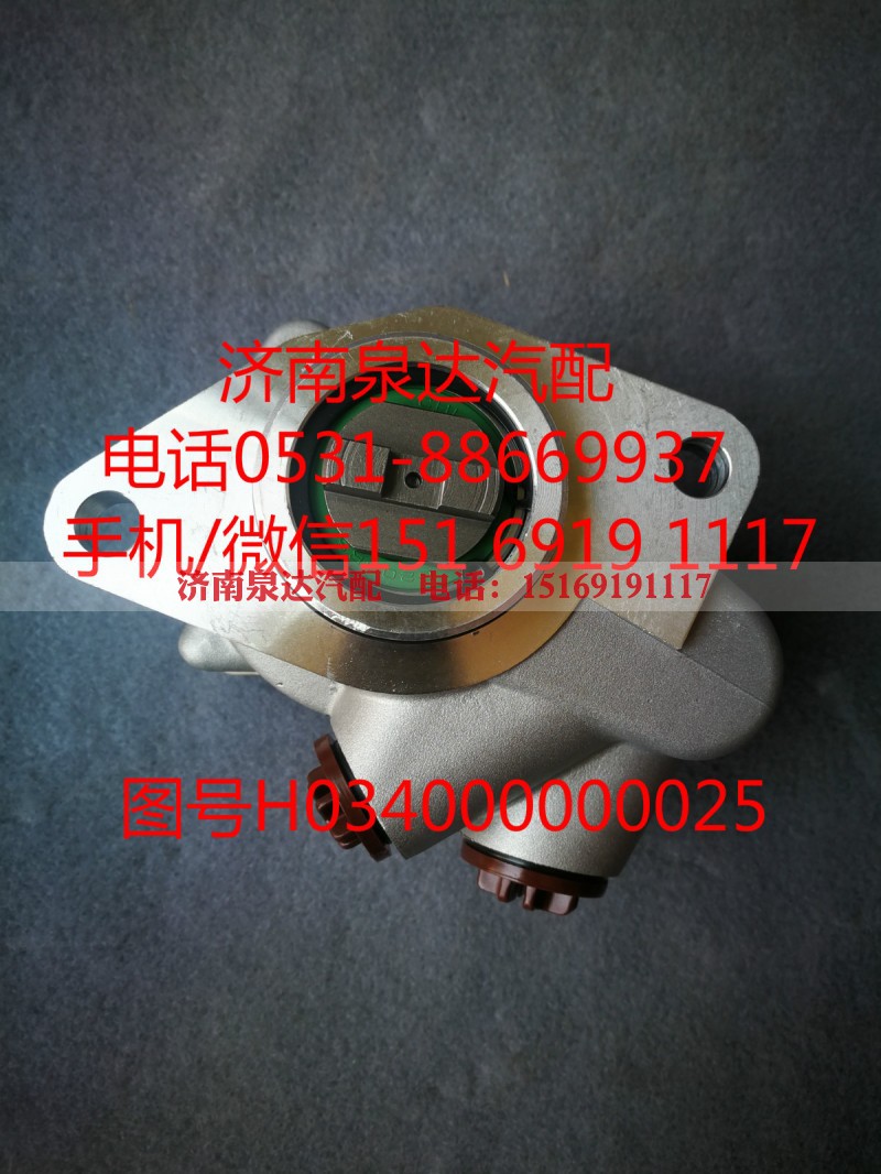H034000000025,轉(zhuǎn)向泵,濟(jì)南泉達(dá)汽配有限公司