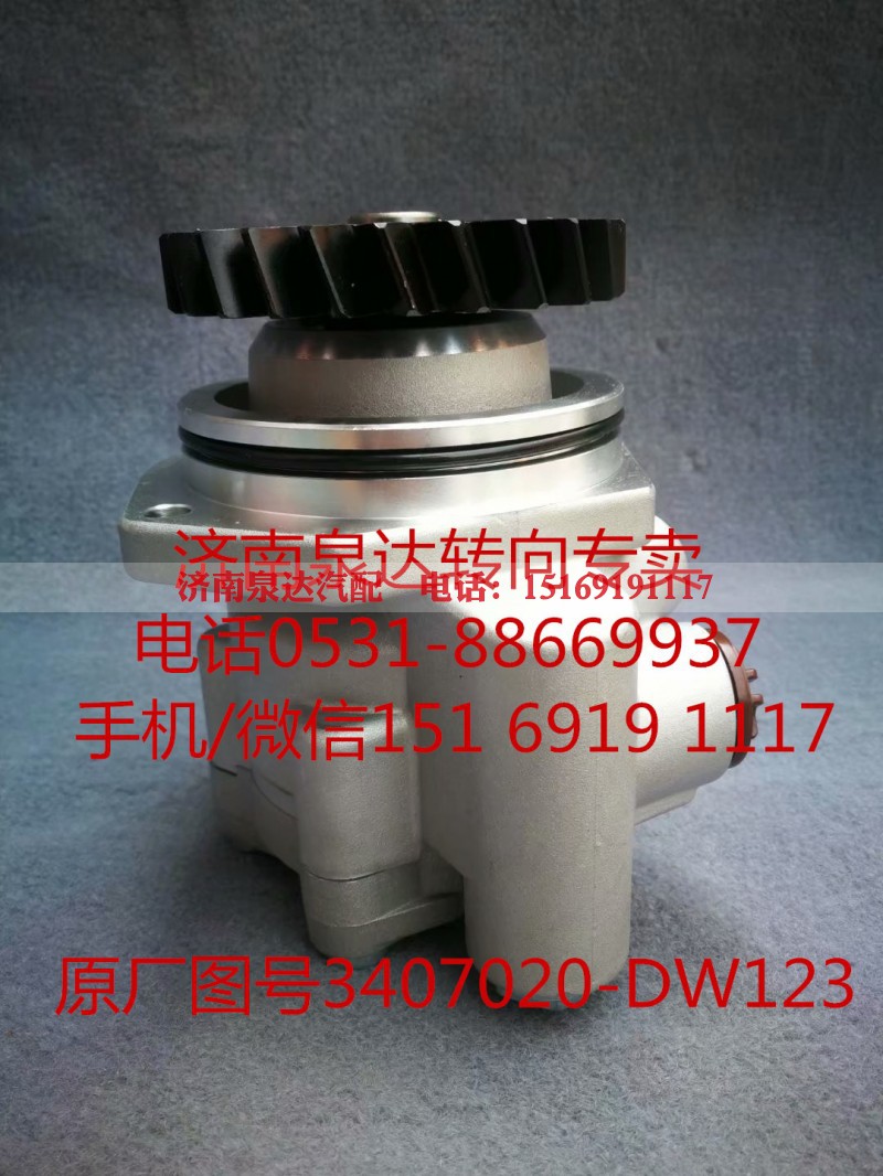 3407020-DW123,助力泵,济南泉达汽配有限公司