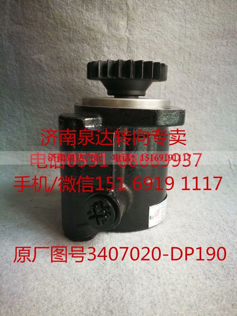 3407020-DP190,助力泵,济南泉达汽配有限公司
