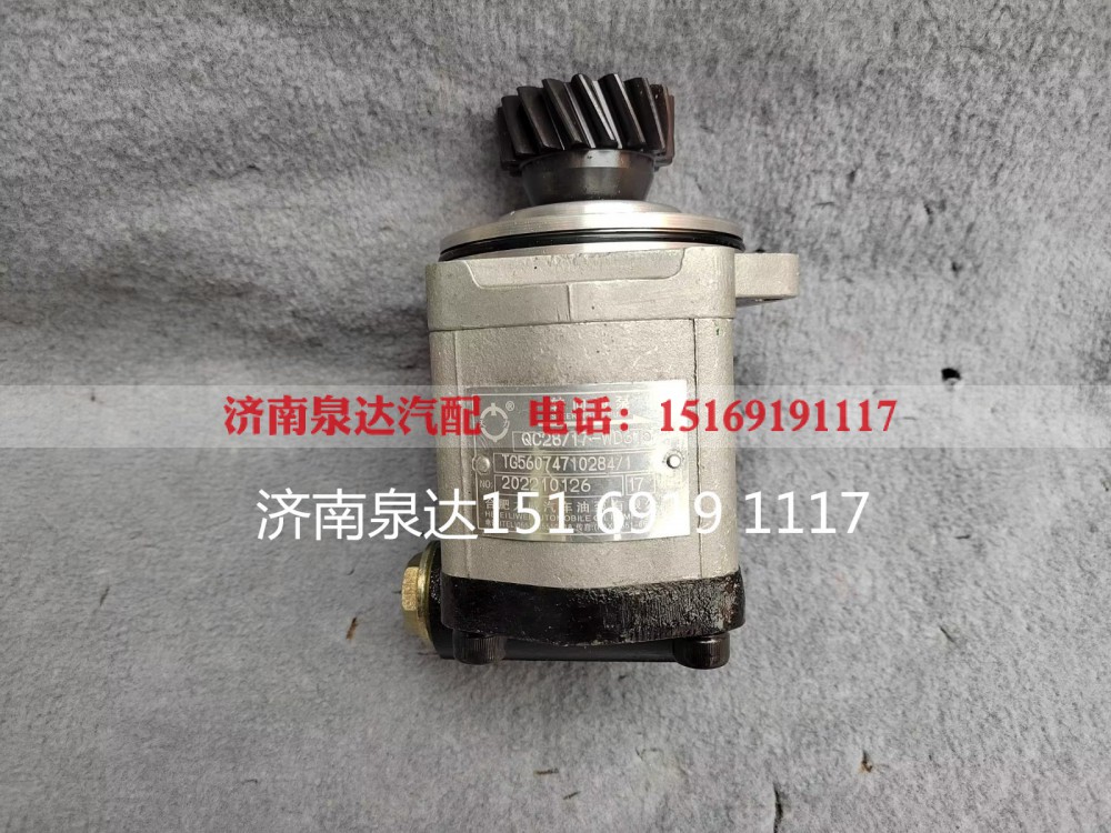 TG56074710284,转向齿轮泵,济南泉达汽配有限公司