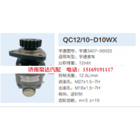 QC12/10-D10WX,動力轉(zhuǎn)向齒輪泵,濟南泉達汽配有限公司
