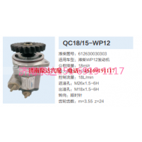 QC18/15-WP12,动力转向齿轮泵,济南泉达汽配有限公司