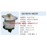 QC18/15-MC07,动力转向齿轮泵,济南泉达汽配有限公司