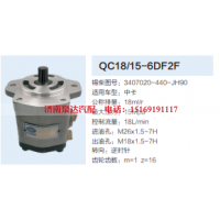 QC18/15-6DF2F,动力转向齿轮泵,济南泉达汽配有限公司