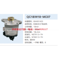 QC18/W18-MC07,动力转向齿轮泵,济南泉达汽配有限公司