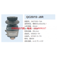 QC20/15-J6R,动力转向齿轮泵,济南泉达汽配有限公司