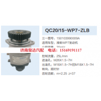 潍柴WP7发动机齿轮泵转向泵助力泵液压油泵
