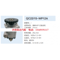 QC22/15-WP12A,轉(zhuǎn)向助力泵,濟(jì)南泉達(dá)汽配有限公司