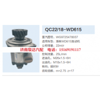 WG9725478037,转向助力泵,济南泉达汽配有限公司