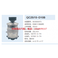 杭发D10发动机转向齿轮泵动力转向泵助力泵液压泵