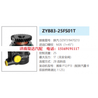 ZYB83-25FS01T陕汽德龙转向助力泵液压油泵转子泵动力泵