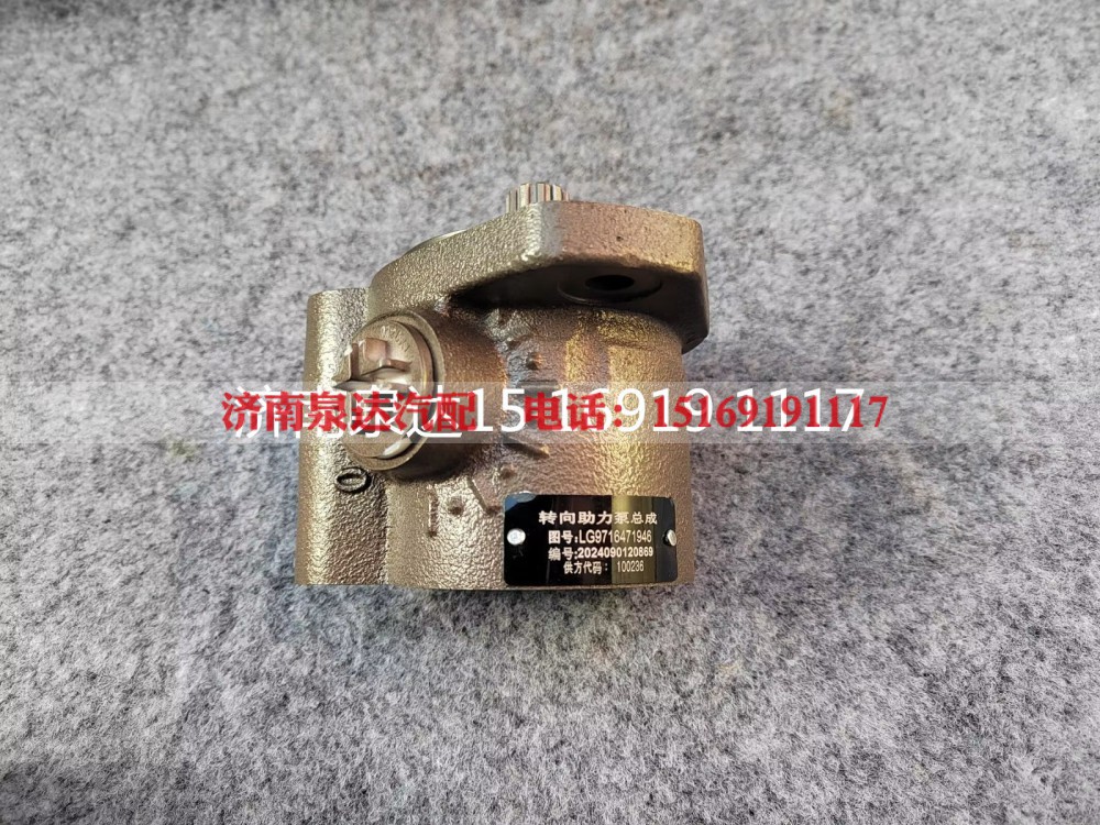 LG9716471946,转向助力泵（潍柴WP4.6）,济南泉达汽配有限公司