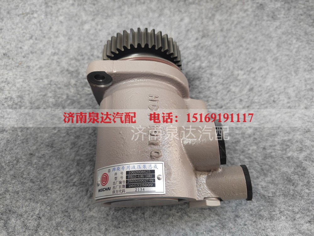 1002008625,转向助力泵,济南泉达汽配有限公司