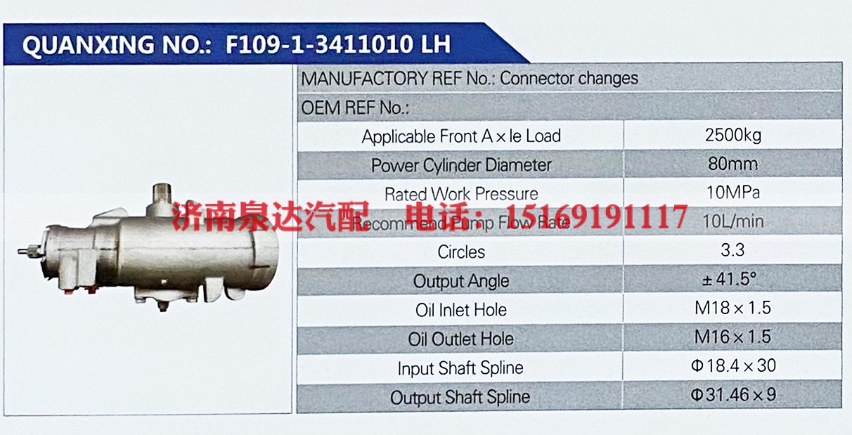 Connector changes,,济南泉达汽配有限公司
