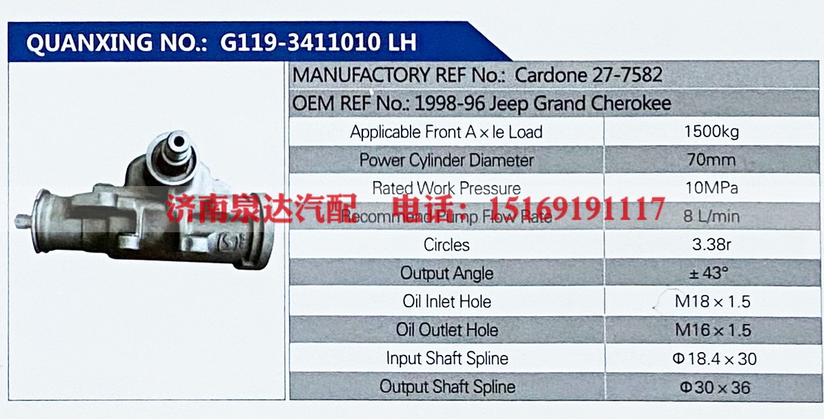 1998-96 Jeep Grand Cherokee,,济南泉达汽配有限公司