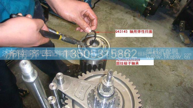 ,副轴轴承NUP309E,济南铁鹿汽车零部件有限公司
