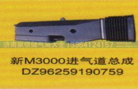 DZ96259190759,進(jìn)氣道總成,濟(jì)南泉信汽配