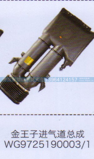 WG9725190003-1,金王子進氣道總成,濟南泉信汽配