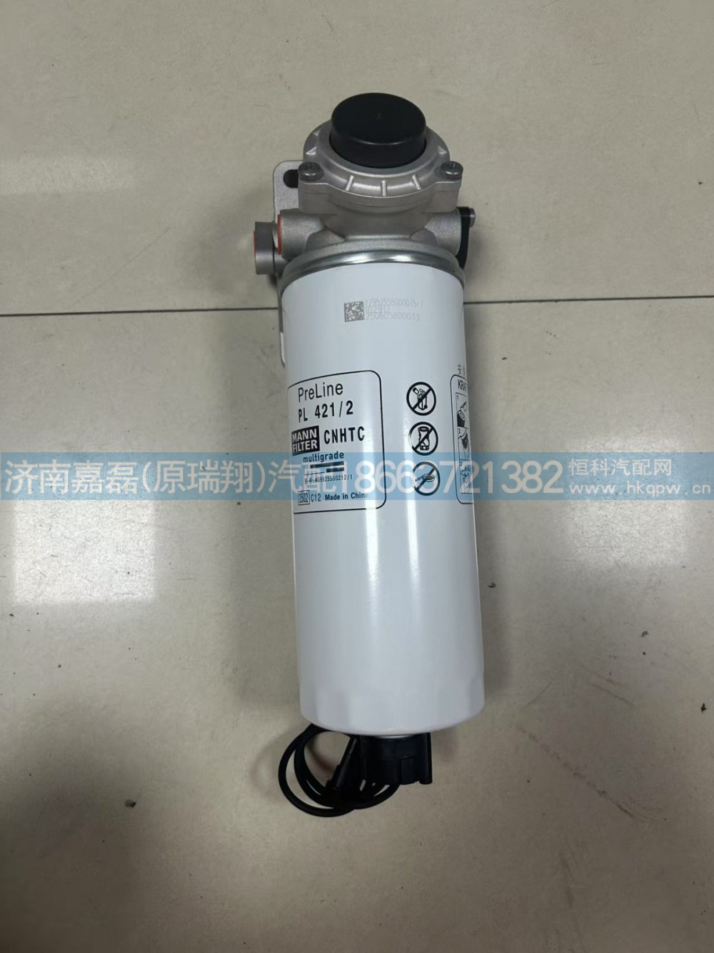 YZ952555000075豪瀚燃油粗滤器