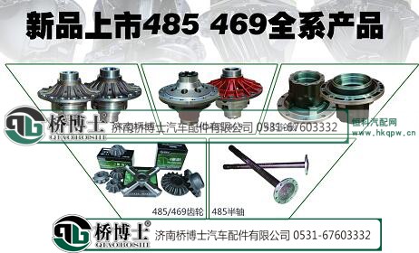桥博士汉德485/469系列差速器DZ95129320008