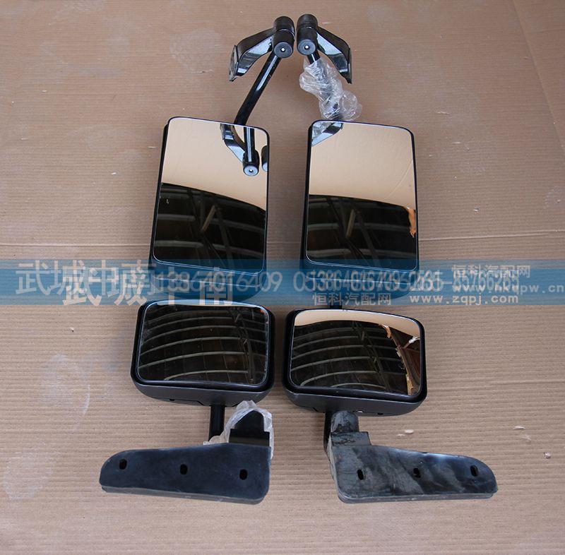 WG1642777010/20,HOWO后视镜（经济型）左右,济南武城重型车外饰件厂