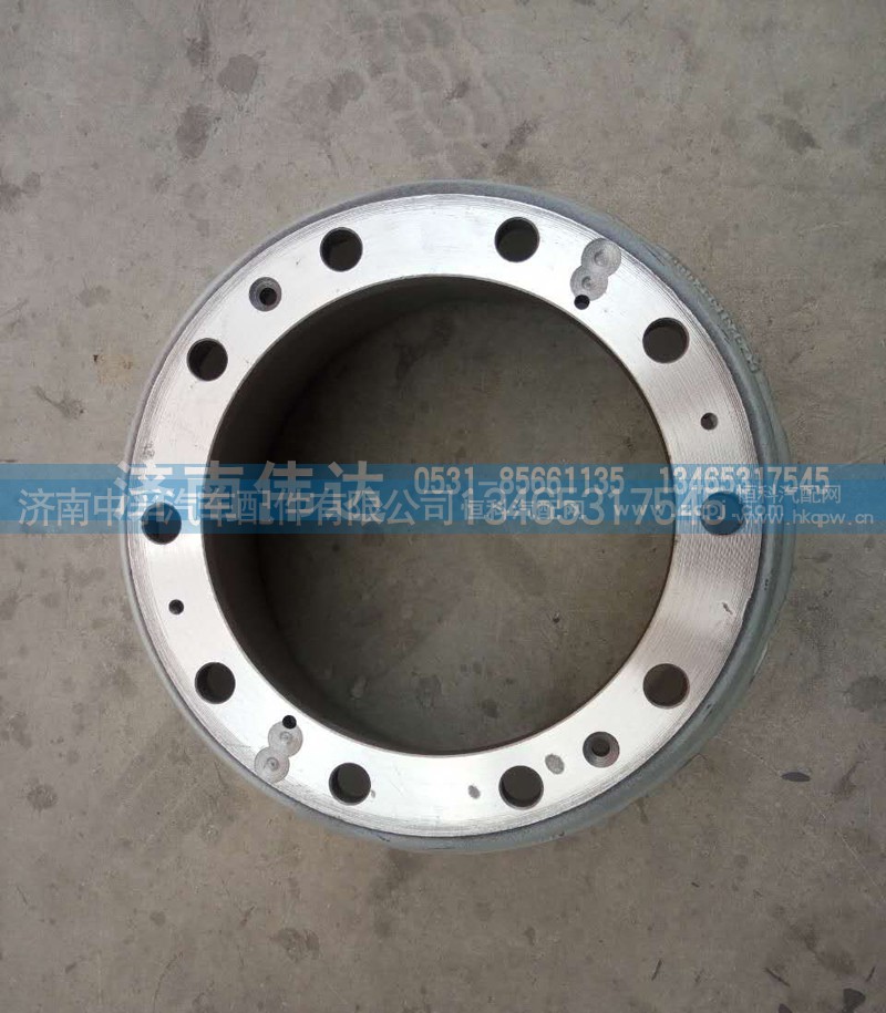 AZ9231342006,豪沃09款后制動鼓,濟南中孚汽車配件有限公司