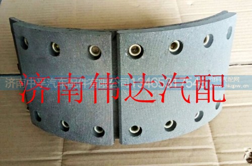 199000440031,斯太尔前制动蹄总成,济南中孚汽车配件有限公司