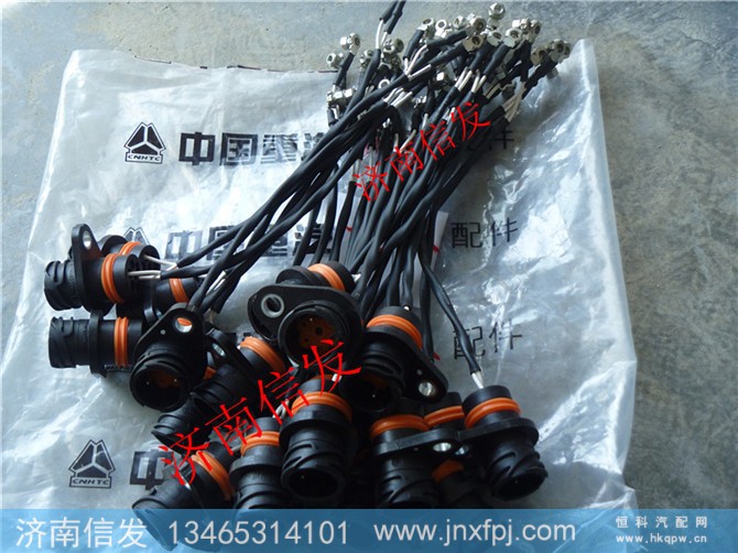 VG1099090004,单耳喷油器线束,济南信发汽车配件有限公司
