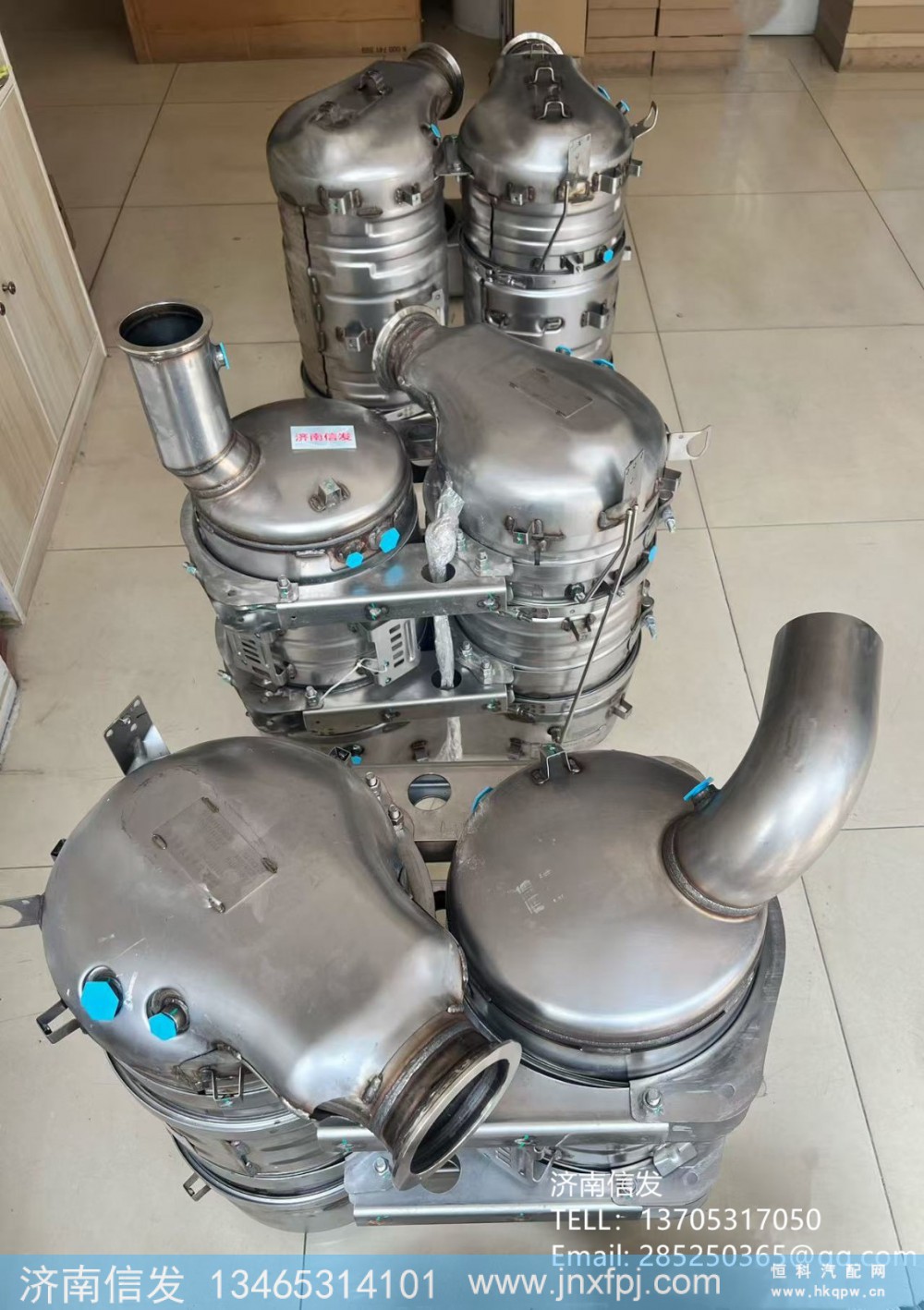 WG9925546220,WG9925546220重汽U型后处理器,济南信发汽车配件有限公司