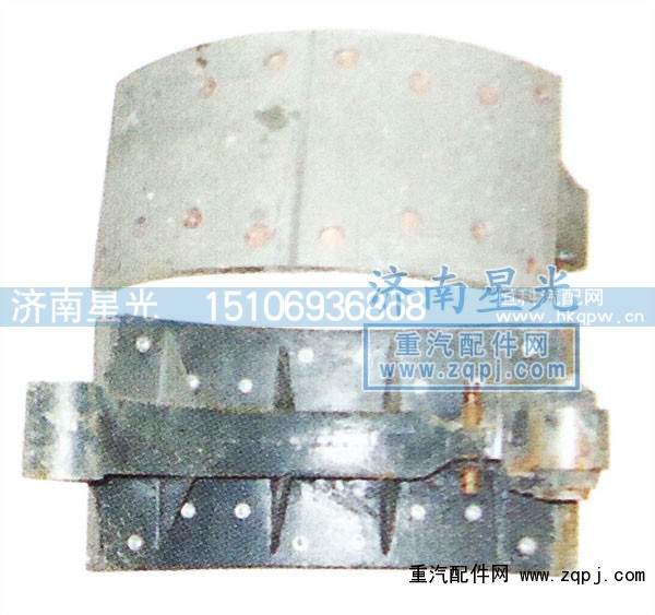 ,奔驰160后制动蹄总成,济南星光汽车配件销售中心