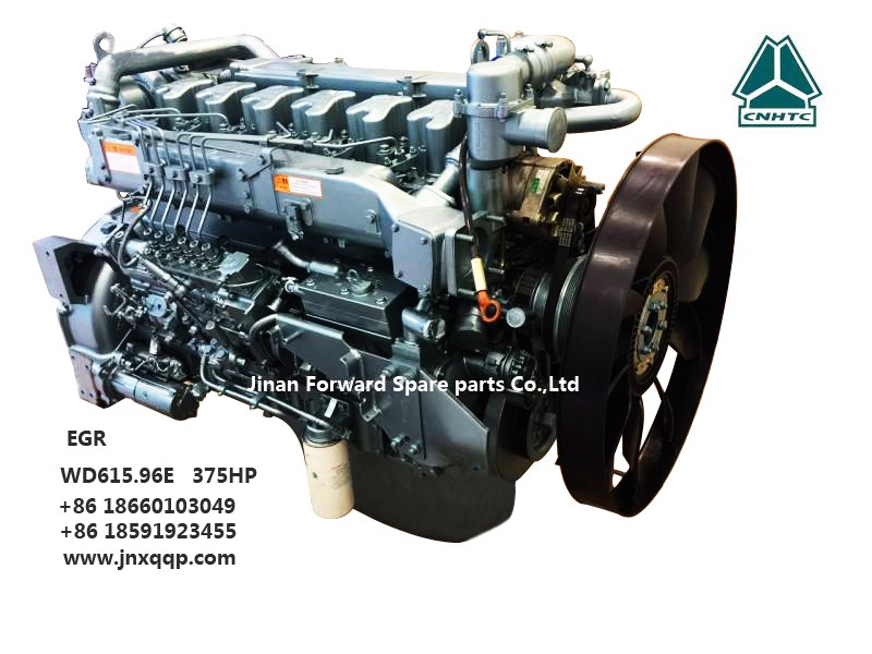 WD615.96E  375HP 发动机The engine【豪沃发动机总成】