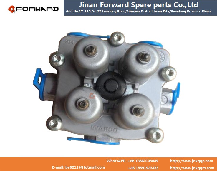 3515-00009,Four circuit protection valve,濟(jì)南向前汽車(chē)配件有限公司