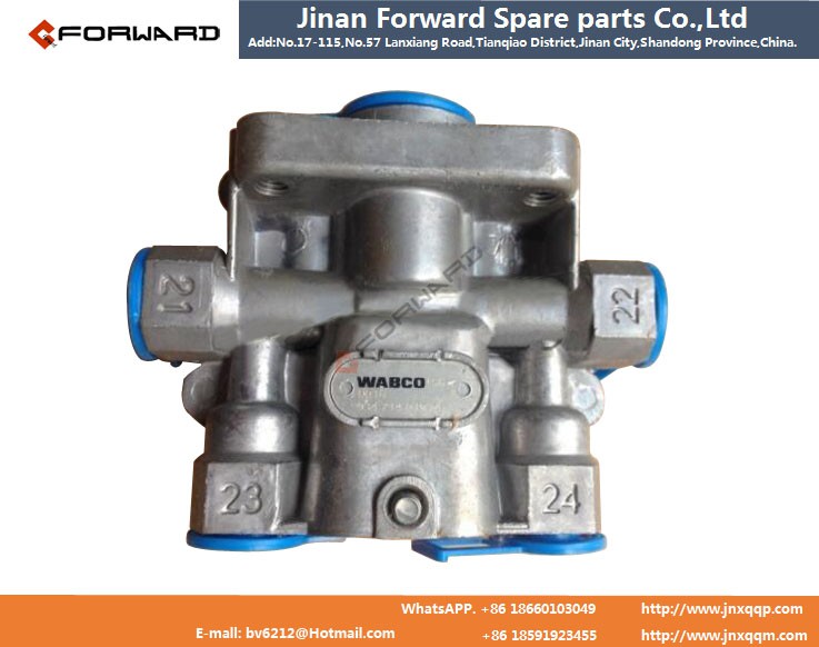3515-00009,Four circuit protection valve,濟(jì)南向前汽車(chē)配件有限公司