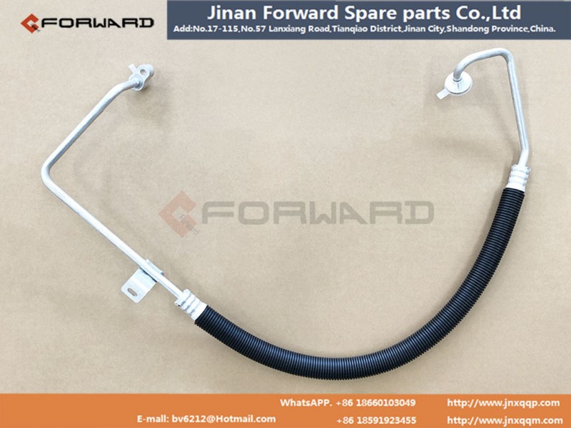 DZ15221847801,Condenser coupling tube,济南向前汽车配件有限公司