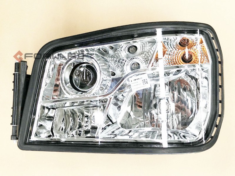 DZ97189723270,Left headlamp (electrical adjustment) engineering vehicle,濟(jì)南向前汽車配件有限公司