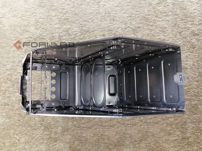 DZ9X259760402,雙層蓄電池箱體總成Double battery case,濟(jì)南向前汽車配件有限公司