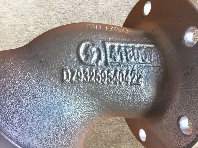 DZ93259540422,Exhaust pipe排氣管,濟南向前汽車配件有限公司
