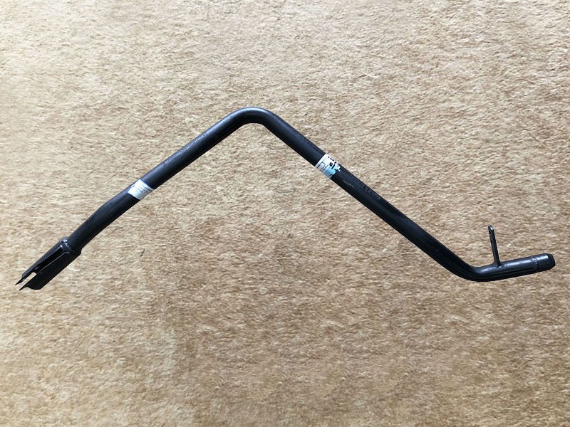 DZ97259240580,Welded tailpipe assembly焊接尾管总成,济南向前汽车配件有限公司